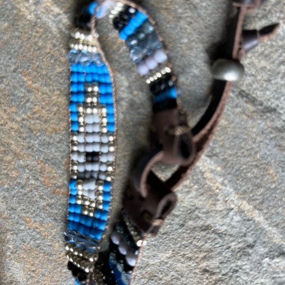 Beaded in pattern bracelet. - Picture 2 of 2